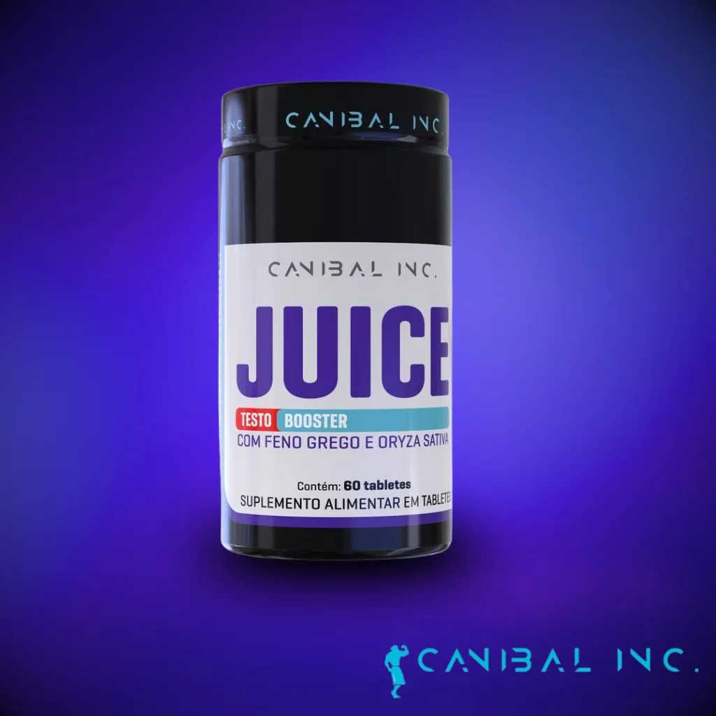 Juice Testo Booster Canibal | 60 Comprimidos