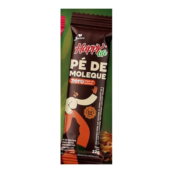 Pé de Moleque Zero Açúcar Junco 22g