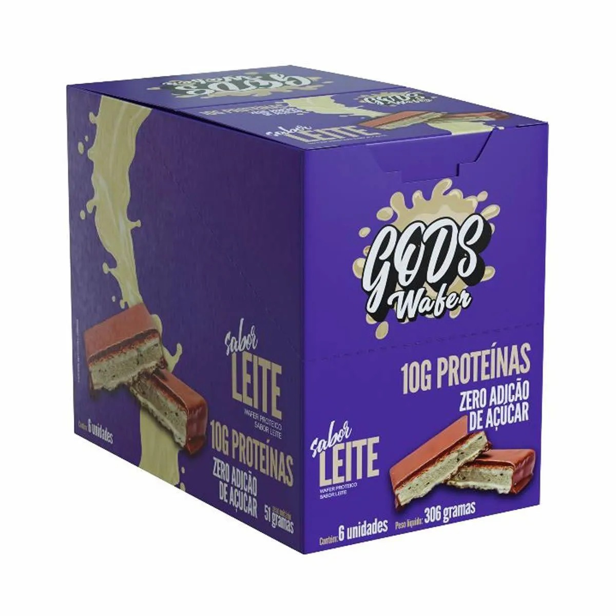 Gods Wafer Leite 51g