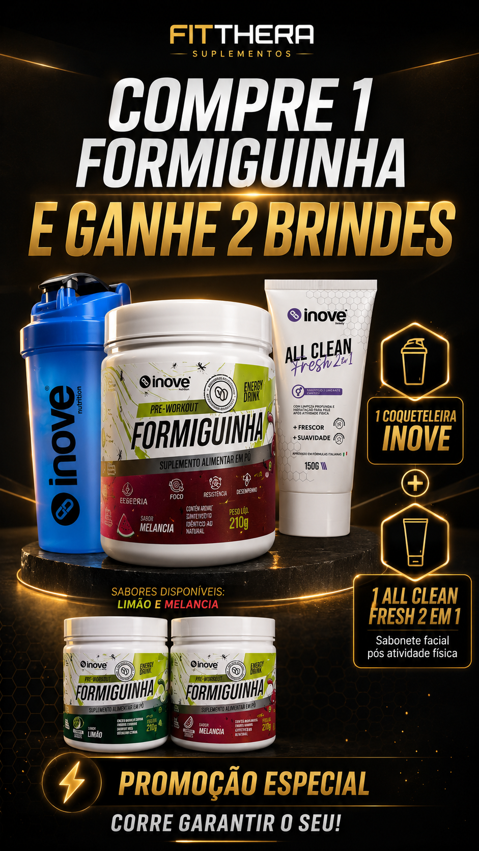 Formiguinha Energy Drink  210g