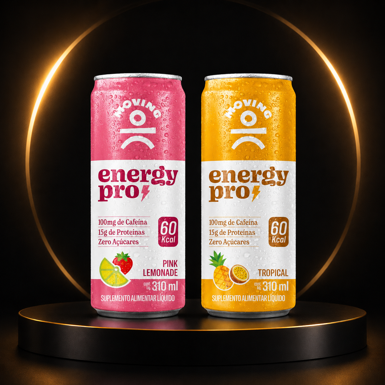 Energy PRO Moving | Bebida Proteica + Cafeína 310ml