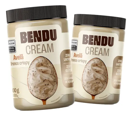 Bendu Creme Avelã Branco Crispy 300g
