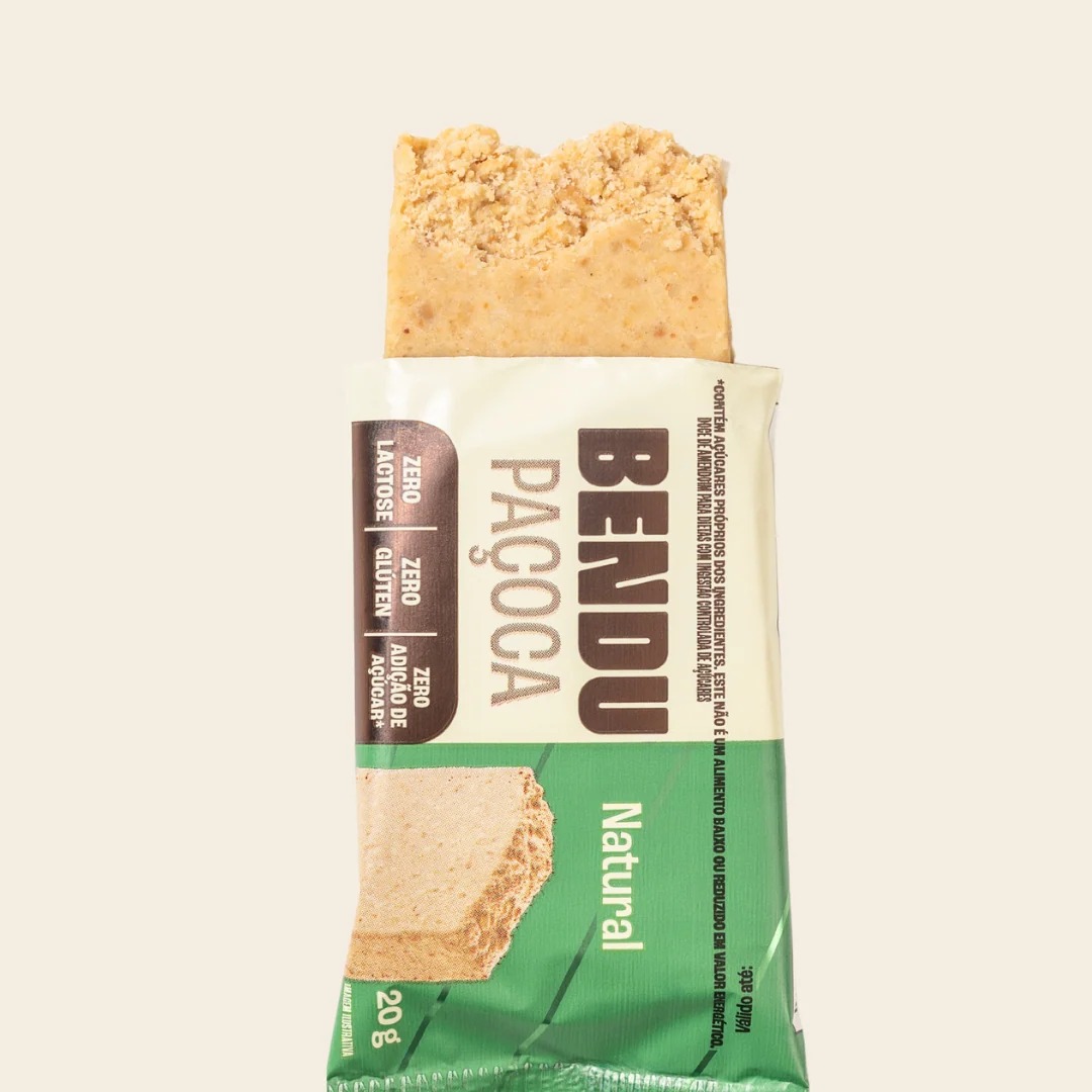 Paçoca Natural Bendu 20g