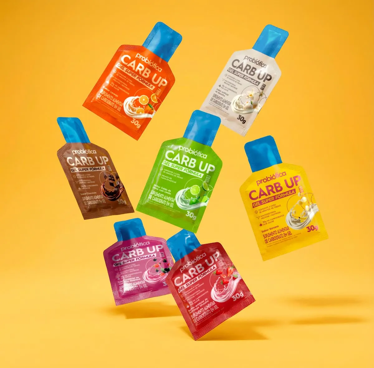 Carb Up Gel Super Fórmula Probiótica Sachê 30g