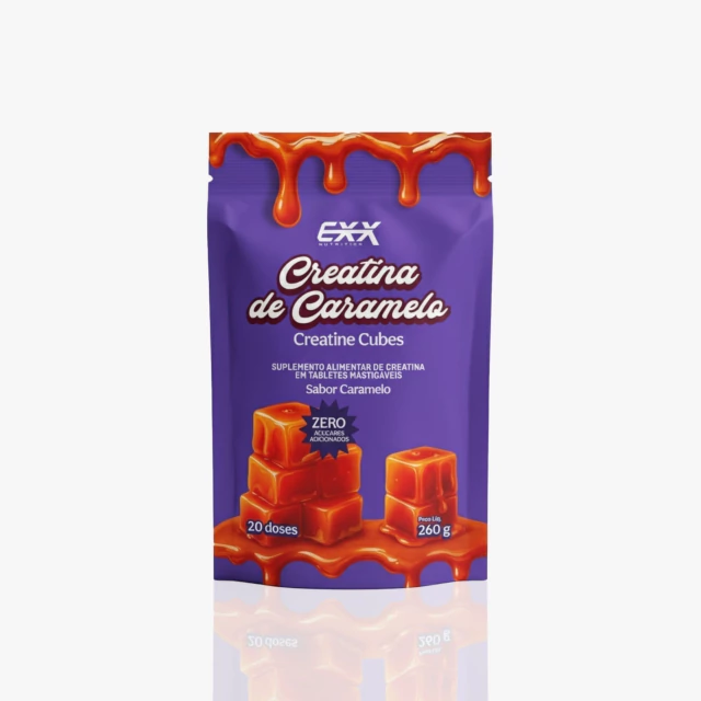 Creatina em Caramelo EXX Nutrition | 20 Doses