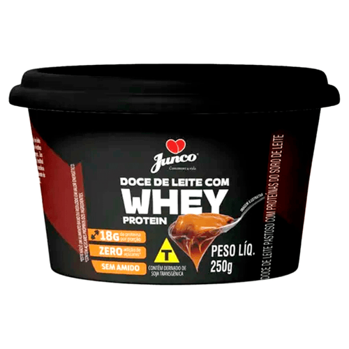 Doce de Leite Junco com Whey Protein Zero Adição de Açúcares | 250g