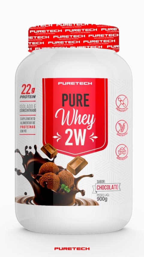Pure Whey 2w Chocolate 900g