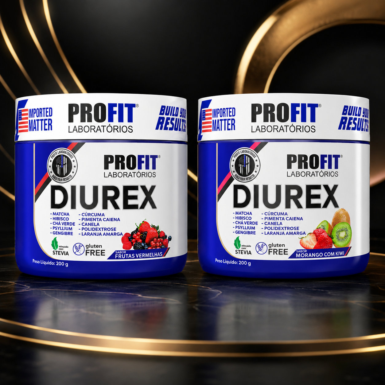 DIUREX ProFit Chá Funcional 200g | Frutas Vermelhas