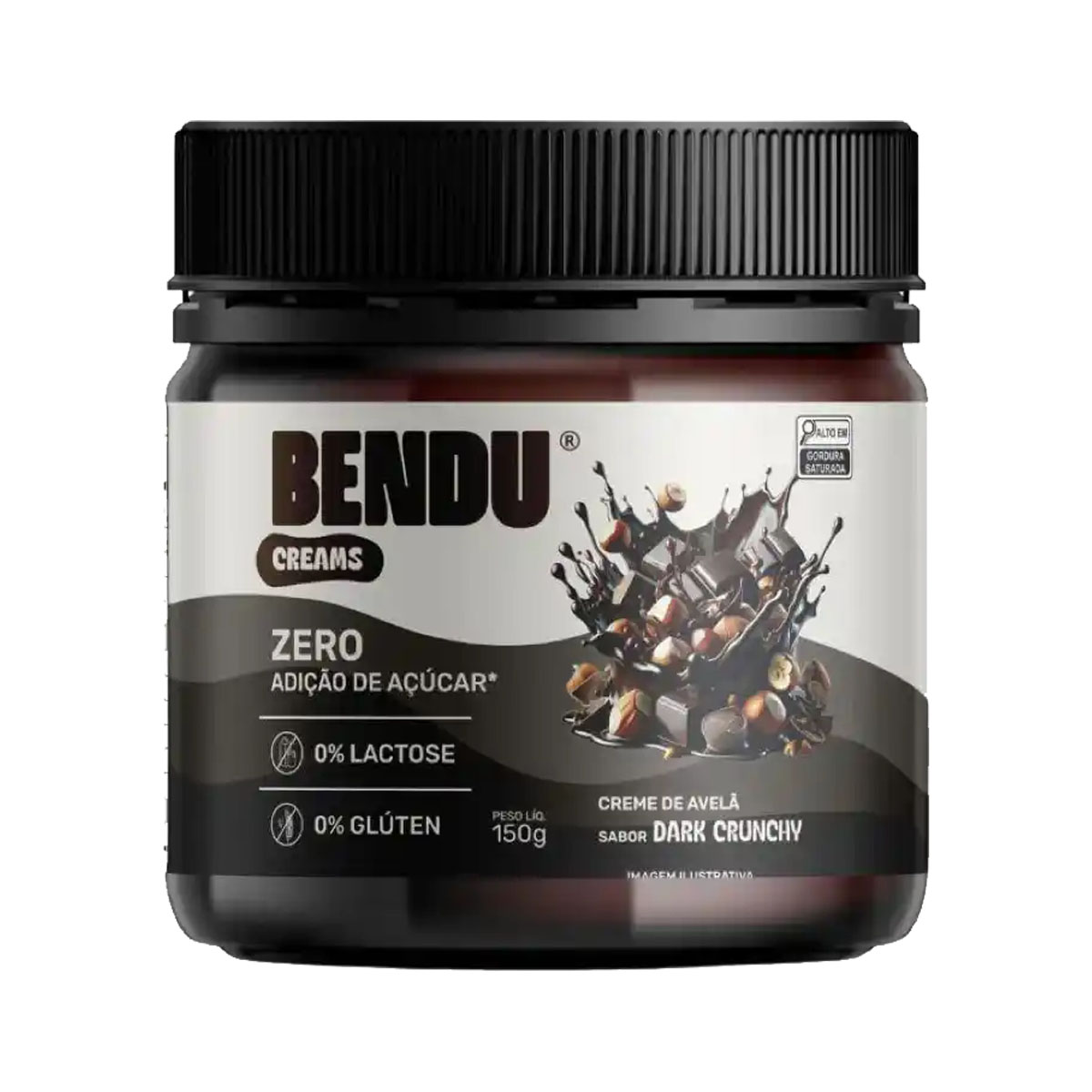 Creme de Avelã Dark Crispy 150g