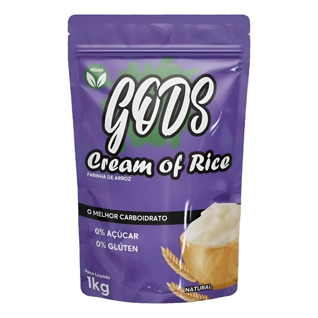 Farinha de Arroz Natural 1kg Canibal