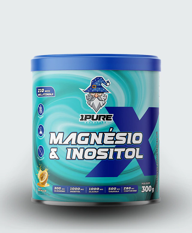 Magnésio & Inositol Fórmula X Maracujá 300g