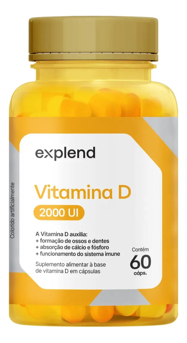 Vitamina D3 2000ui 60caps