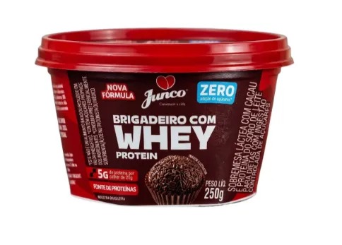 Brigadeiro Junco com Whey Protein Zero Adição de Açúcares | 250g