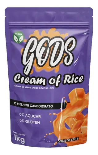 Farinha de Arroz Doce de Leite 1kg Canibal