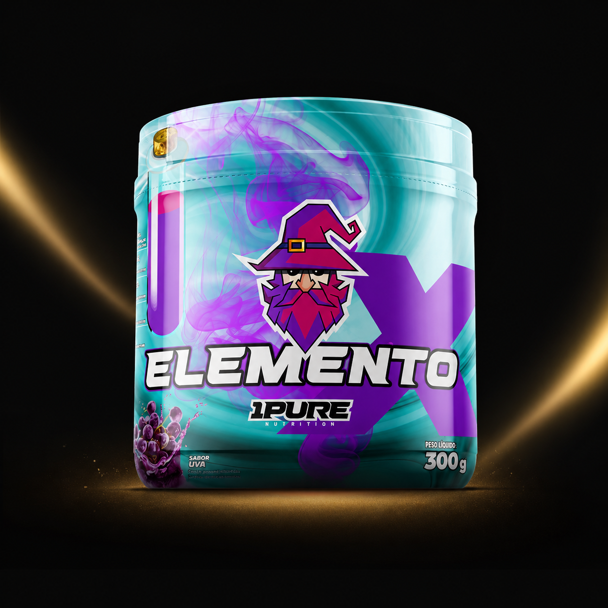 Pré-Treino Elemento X 1Pure 300g | Uva