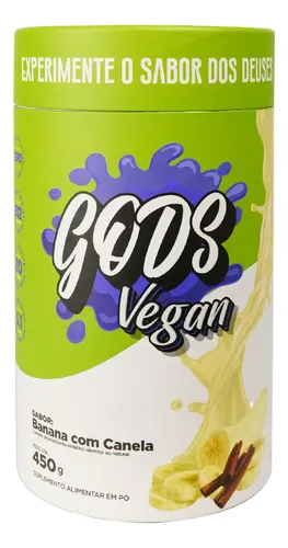 Gods Vegan Banana c/ Canela 450g