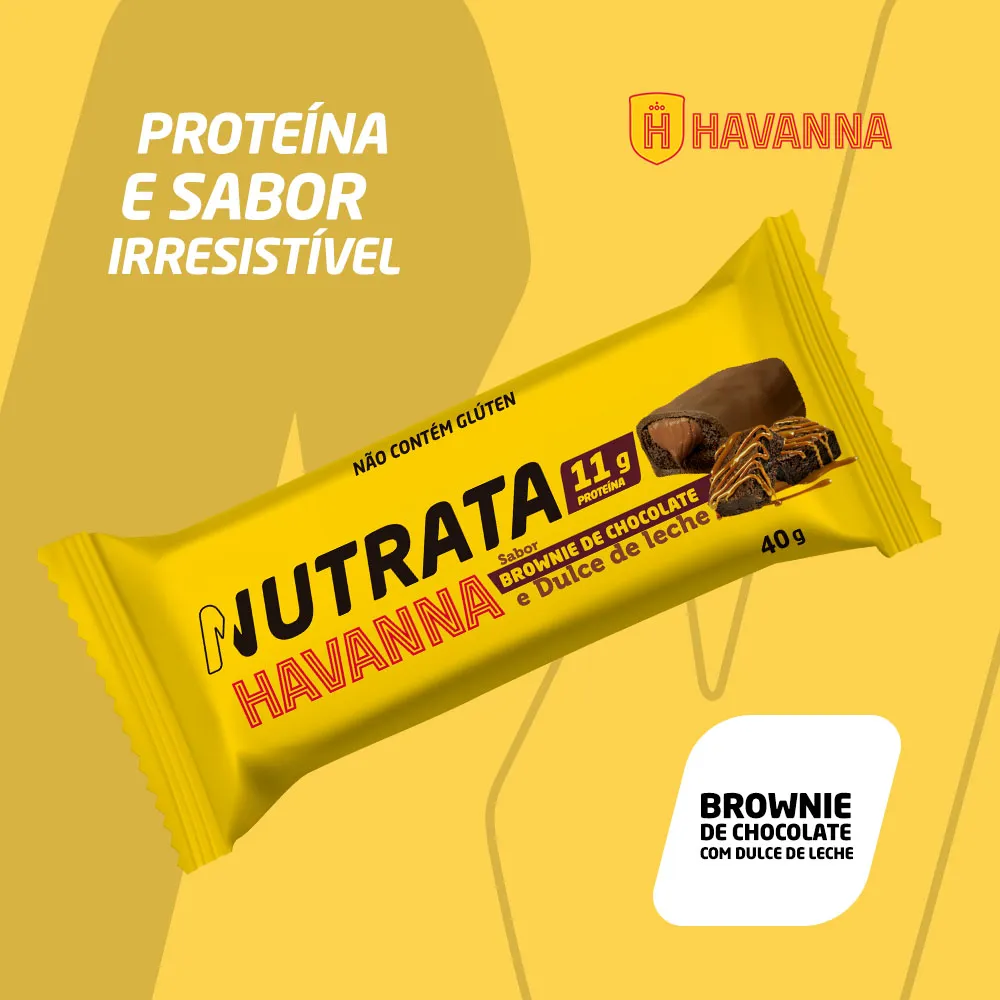 Barrinha Havanna Brownie e Doce de Leite